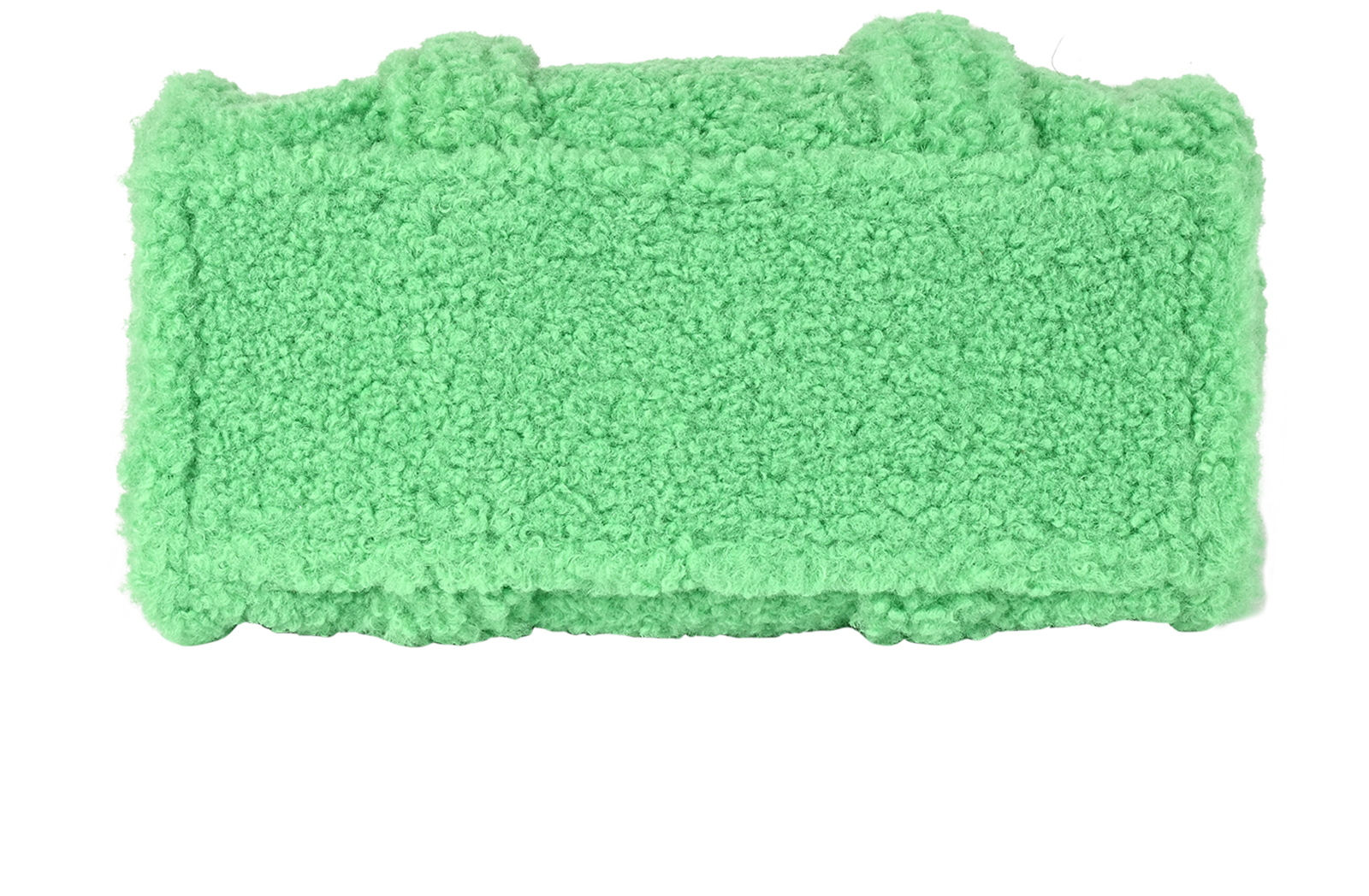 Medium Teddy The Tote Bag, &pound;195, Handbags, Green, Polyester (Polymer), Top view